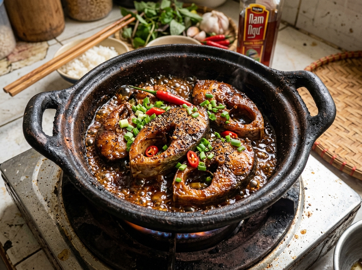 Catfish claypot