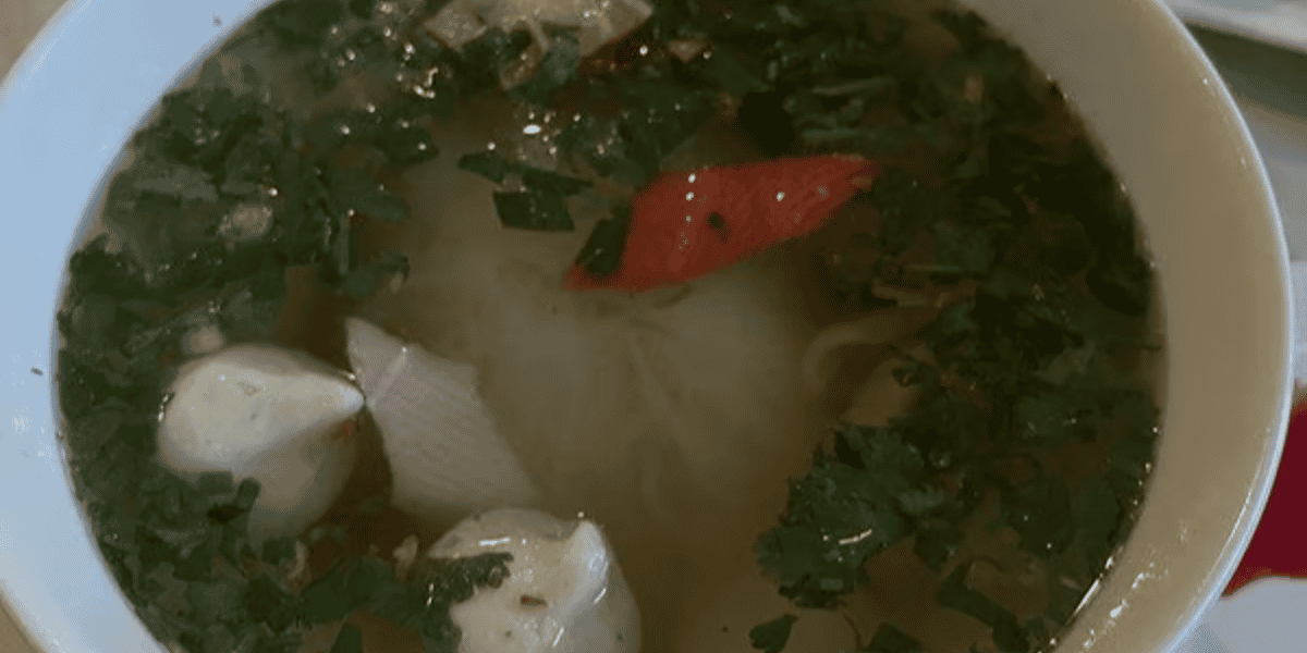 Seafood Noodle Soup