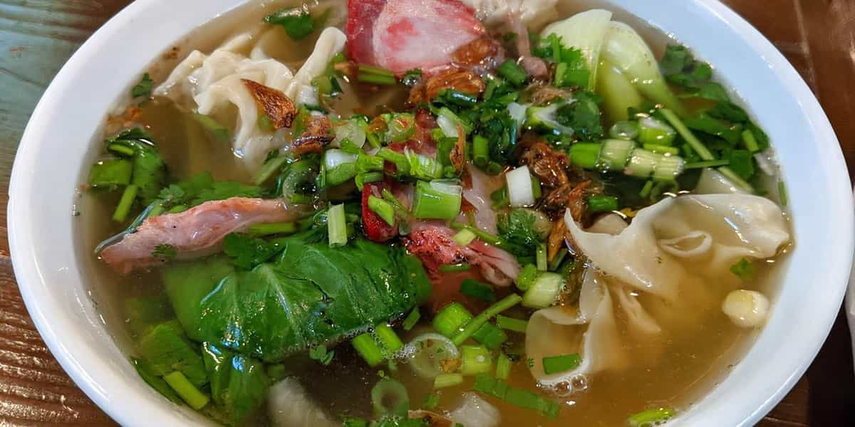 Wonton Noodle Soup